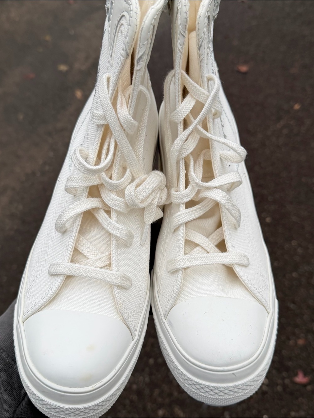 CONVERSE Chuck 70 De Luxe Heel Western Hi Platform A10335C Size Women’s 8 W - Picture 2 of 9